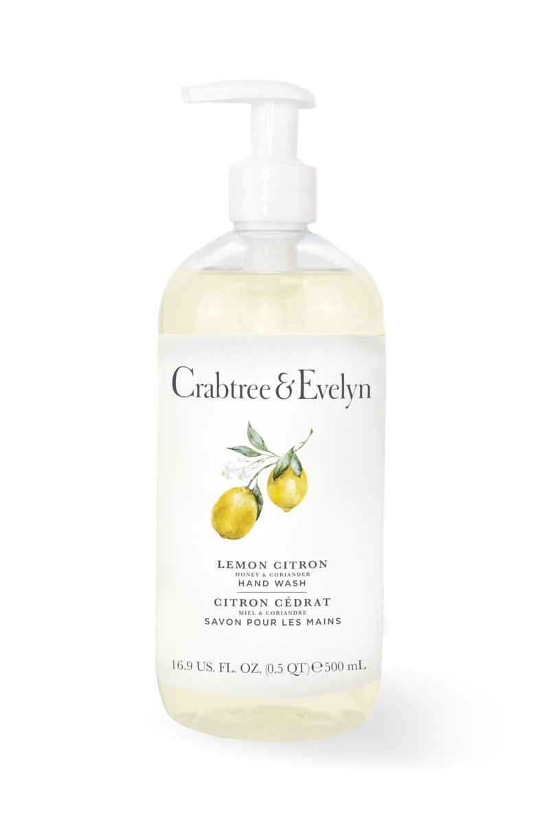 Crabtree & Evelyn Lemon Citron Hand Wash – 16,9 fl oz / 500 ml
