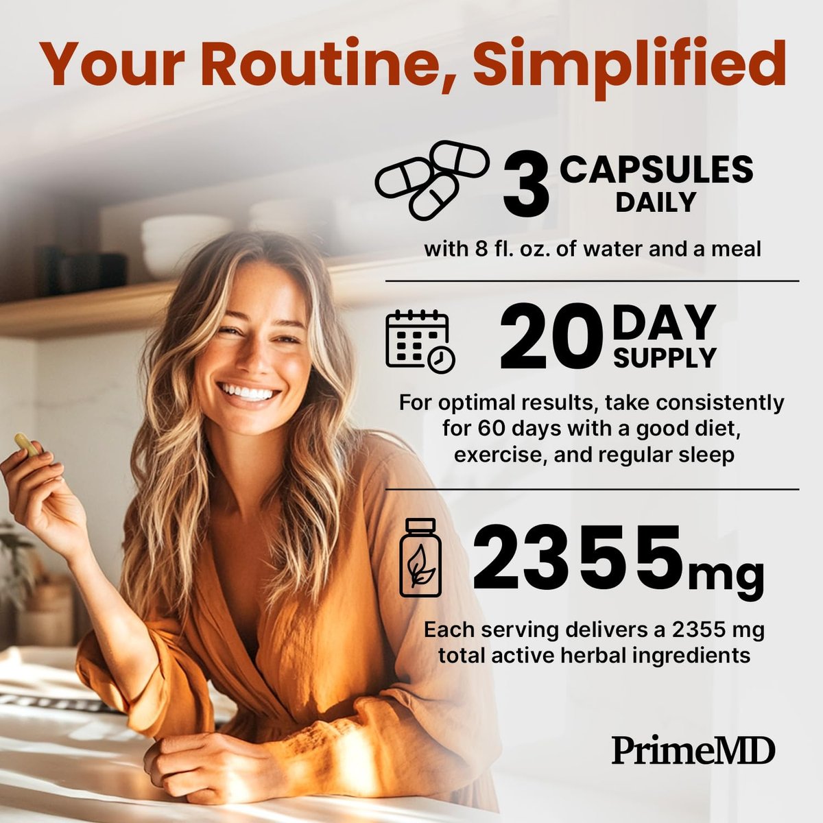 5-in-1 Ceylon Zimt Kapseln 2355mg – Ceylon Zimt und Apfelessig mit Kurkuma, Panax Ginseng, Zimt und Bioperin, 60 Stück