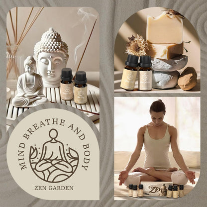 ARVIDSSON Zen Essential Oils Set – 6 natürliche Aromatherapieöle für Diffuser, Zuhause & Geschenke für Frauen