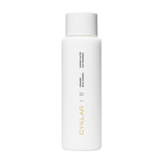 CYKLAR Ceramide Milky Essence – Unparfümierte Körperlotion für trockene, empfindliche Haut – Leichte, feuchtigkeitsspendende Ceramid-Pflege mit Polyglutaminsäure & Hydroxyethylharnstoff – 236 ml
