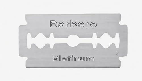 100 Barbero Platinum Rasierklingen – Premium Einwegklingen für Herren