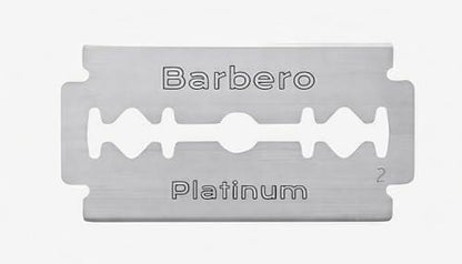 100 Barbero Platinum Rasierklingen – Premium Einwegklingen für Herren