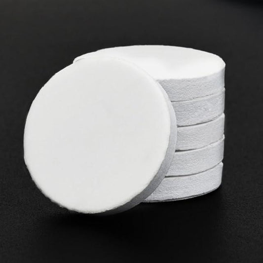 PartyKindom 50 Stück 2000er Körnung Nagelpolierscheiben, 25 mm professionelle selbstklebende Polierpads für elektrische Nagelfeile, hochglänzende Schleifscheiben für natürliche Nägel, Salonqualität Maniküre