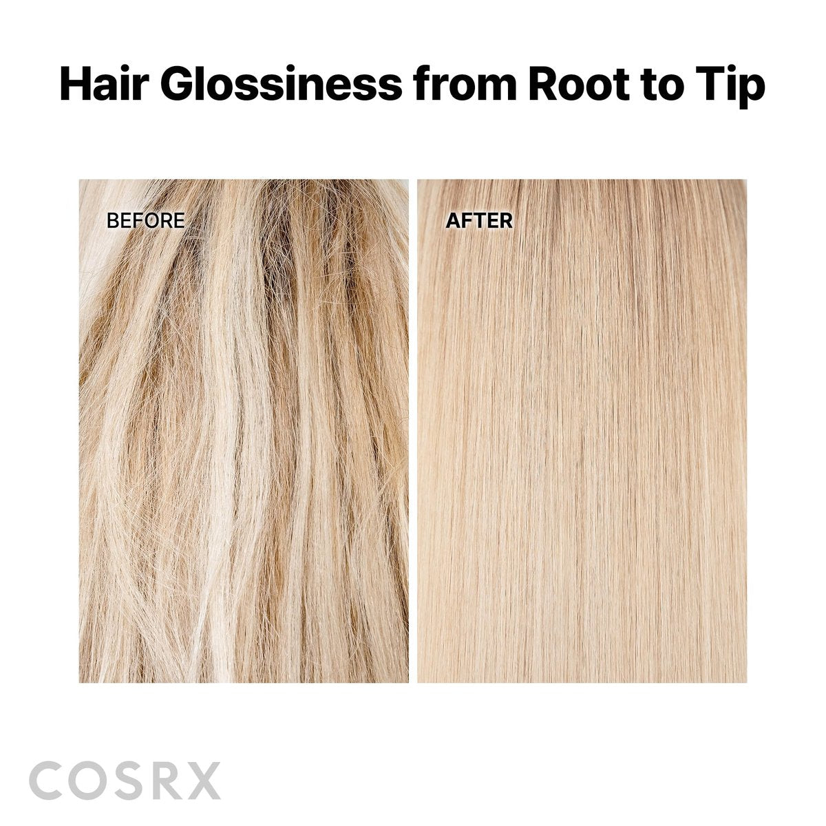COSRX PEPTIDE 132 Hair Bonding Oil Serum, Reisespülung, Keratinbehandlung für krauses, geschädigtes, trockenes Haar – repariert Spliss, verleiht Haarglanz – für alle Haartypen – 28 ml
