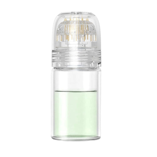 Serum Applicator Hydra Needle Derma Stamp 0,25 mm Titanium Microneedling Roller Stamp (Serum nicht enthalten)