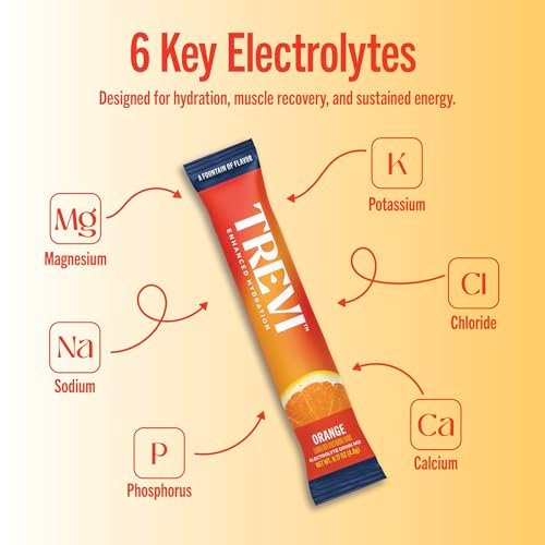 TREVI™ Everyday Sugar Free Electrolytes - Orangen-Geschmack - 28 Portionen - Hydrationspulver