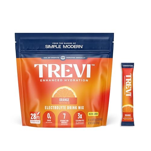 TREVI™ Everyday Sugar Free Electrolytes - Orangen-Geschmack - 28 Portionen - Hydrationspulver