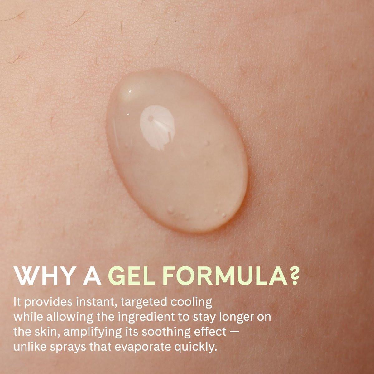 Fur Flash Repair Jelly – Hypochlorige Säure Aftercare Gel für die Zeit nach Waxing, Rasur oder Laser – Beruhigt Rötungen, Pickel und Irritationen – Dermatologisch getestet, parfümfrei (60 ml)