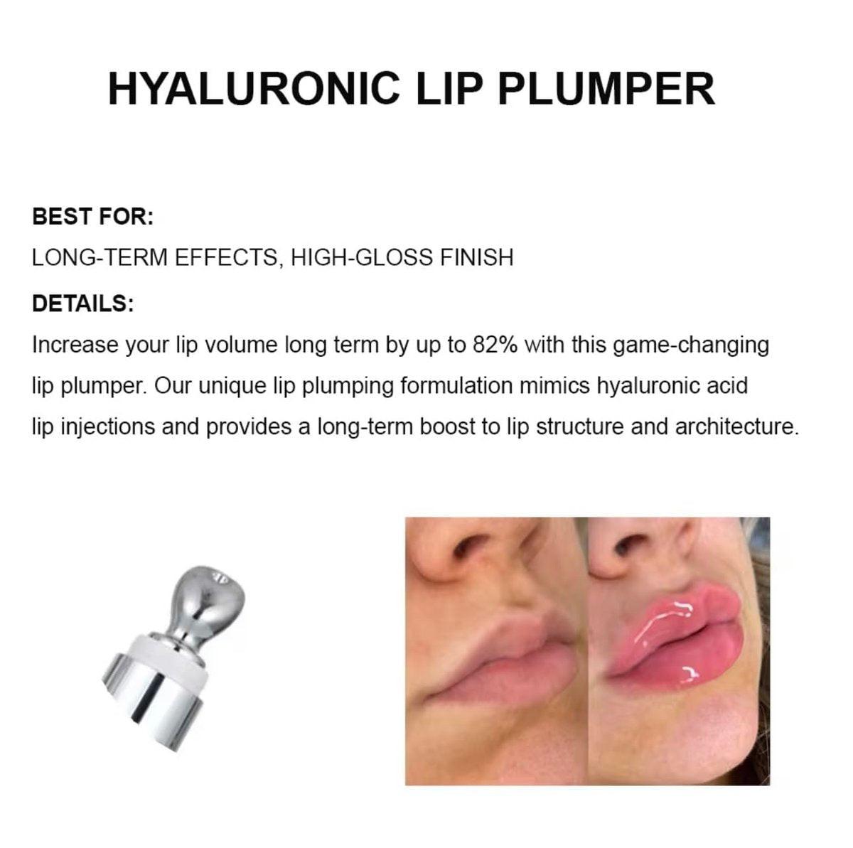 Extreme Lip Plumping Lipgloss, Kräftiges Volumen & sofortiges Kribbeln, mit Kollagen, Hyaluronsäure und Vitamin E für weiche + volle Lippen (0,7 fl oz) Farbton - Kristallklar