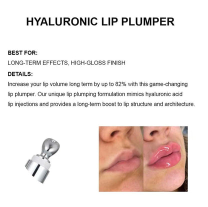 Extreme Lip Plumping Lipgloss, Kräftiges Volumen & sofortiges Kribbeln, mit Kollagen, Hyaluronsäure und Vitamin E für weiche + volle Lippen (0,7 fl oz) Farbton - Kristallklar