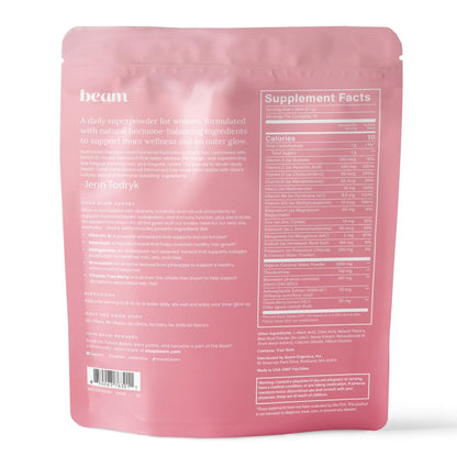 Beam Glow Hormon-Balance-Ergänzung für Frauen – Cortisol-Ergänzung, PMS-Linderung, Perimenopause-Unterstützung, Frauen-Vitamine mit Ashwagandha & Selen