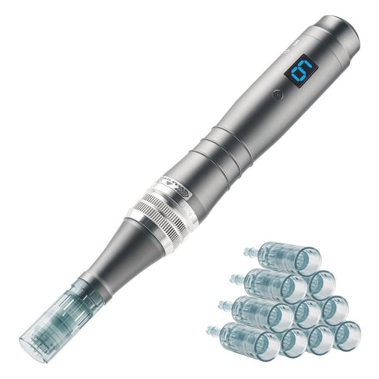 Derma Roller Pen für Frauen und Männer, Microneedling Pen Set 0,25 mm – Hautpflege-Roller für zu Hause