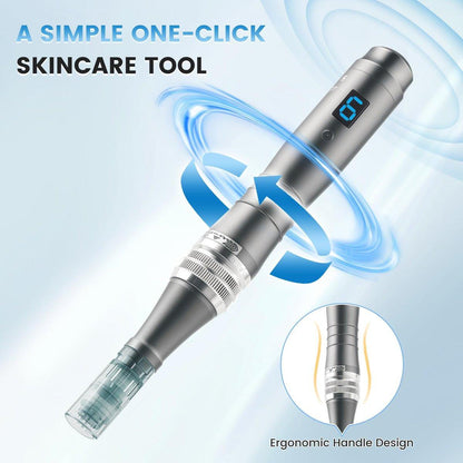 Derma Roller Pen für Frauen und Männer, Microneedling Pen Set 0,25 mm – Hautpflege-Roller für zu Hause