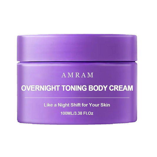 AMRAM Overnight Toning Whip – Straffende Körpercreme für die Nacht, 100 ml
