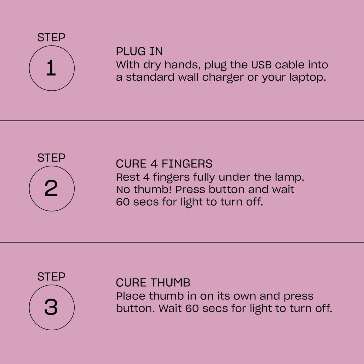 OPI GELement LED Aushärtungslampe für Gel-Nagellack | DIY professionelle Salonqualität | 4-Finger-Design & verspiegeltes Inneres | 60-Sekunden-Timer