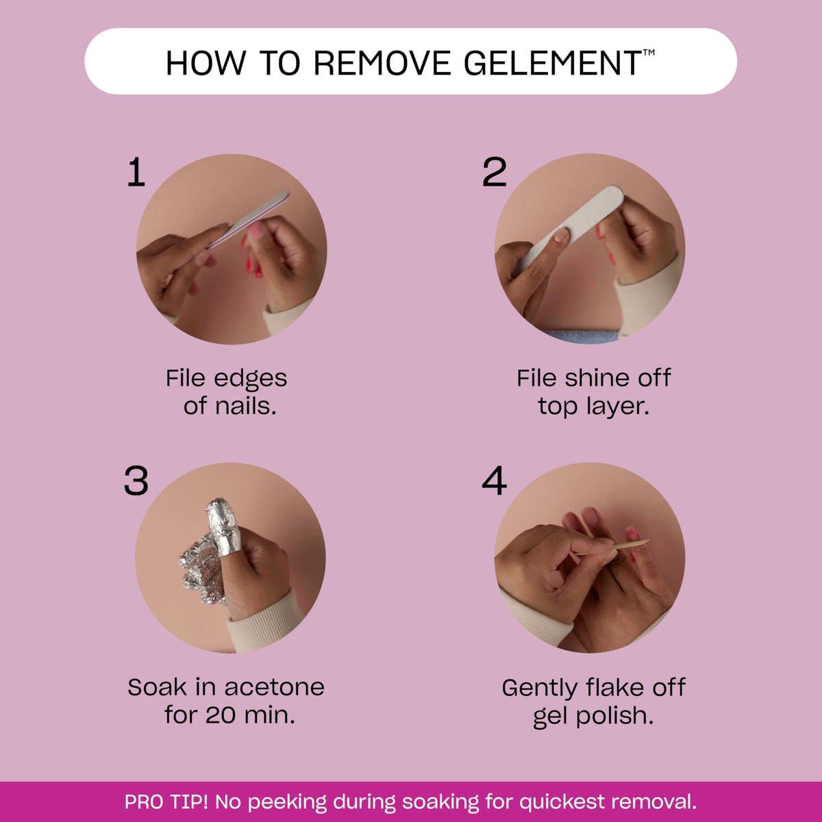OPI GELement LED Aushärtungslampe für Gel-Nagellack | DIY professionelle Salonqualität | 4-Finger-Design & verspiegeltes Inneres | 60-Sekunden-Timer