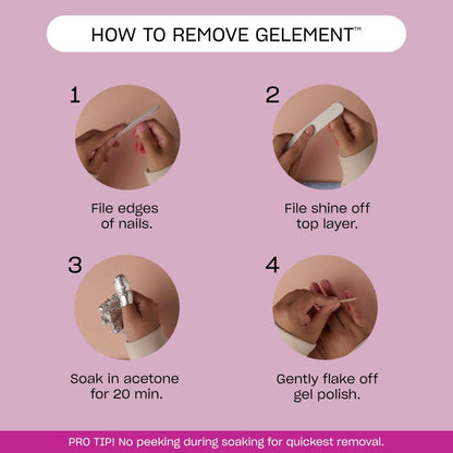 OPI GELement LED Aushärtungslampe für Gel-Nagellack | DIY professionelle Salonqualität | 4-Finger-Design & verspiegeltes Inneres | 60-Sekunden-Timer