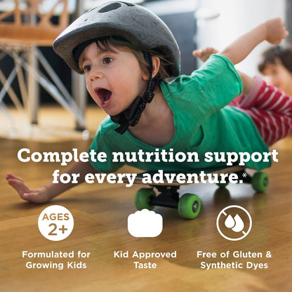 Hyland's Kids Multivitamin + Superfoods Boost, zuckerfreie Erdbeer-Gummibärchen mit Obst- und Gemüsemischung, 60 Stück