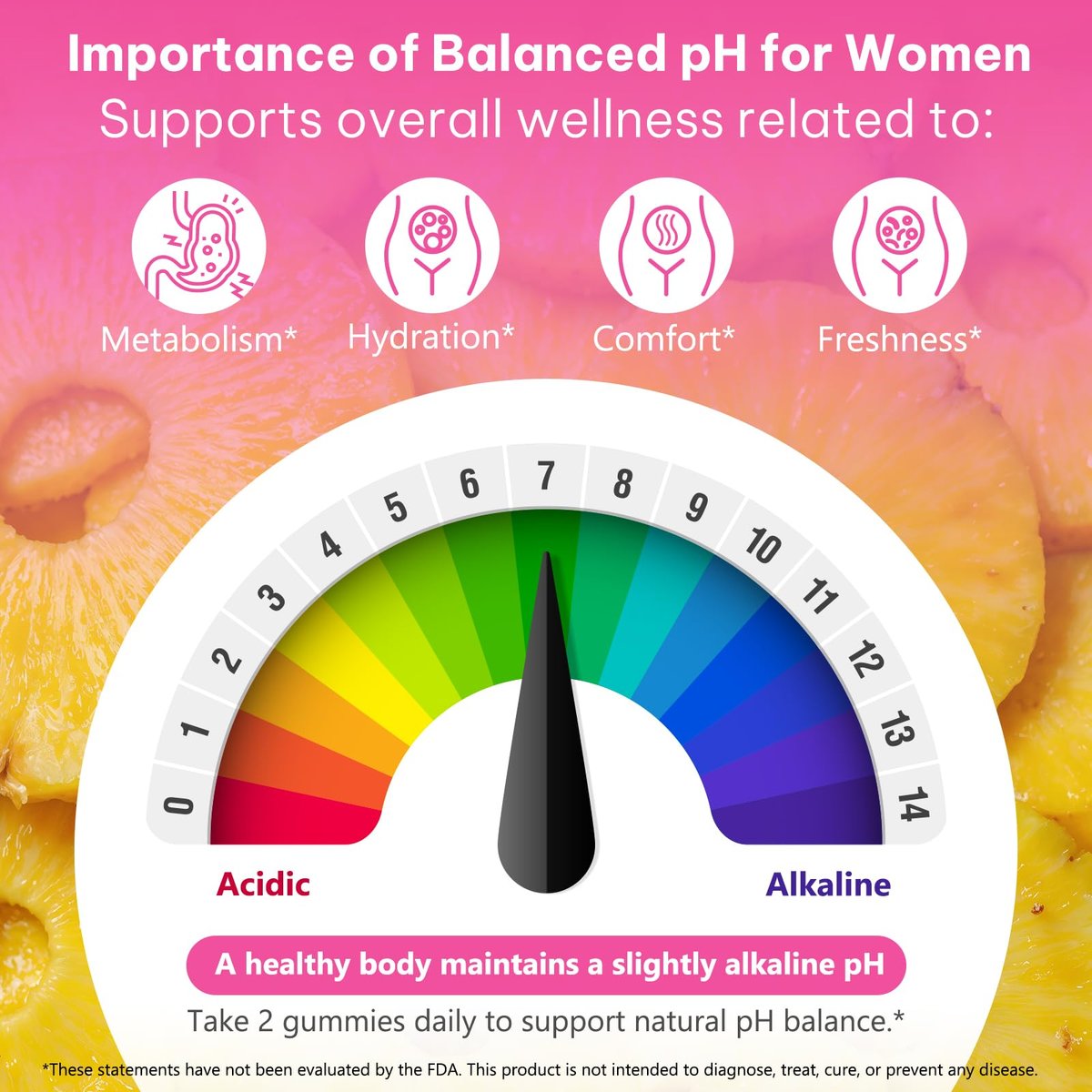 bnHUlMXw Weibliche Probiotika Gummibärchen – Vaginale Probiotika für Frauen – pH-Balance, gesunder Geruch, Immununterstützung – mit Ulmenrinde (60 Gummibärchen)
