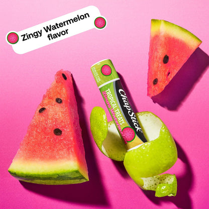 ChapStick Lippenpflege Tropical Treats Kollektion (9 Sticks) – Electric Tangerine, Fizzy Grape & Zingy Watermelon Lippenbalsam, je 0,15 Unzen