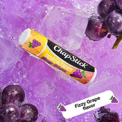 ChapStick Lippenpflege Tropical Treats Kollektion (9 Sticks) – Electric Tangerine, Fizzy Grape & Zingy Watermelon Lippenbalsam, je 0,15 Unzen