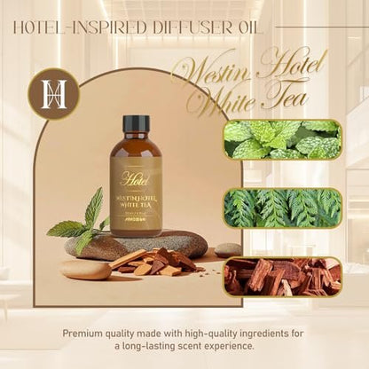 Hotel Diffuser Oil 4 Fl Oz (120ml) - Inspiriert vom Westin Hotel Duft, Raumduft für Diffuser & DIY, Geschenk für Damen & Herren