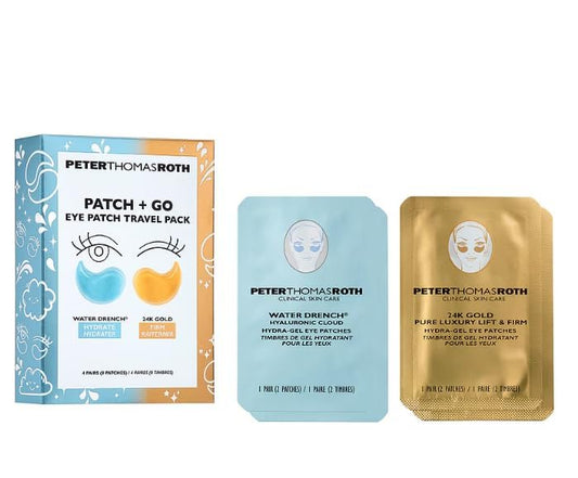 Peter Thomas Roth Patch + Go Eye Patch Travel Pack – Pflegendes Augenpflaster-Set für unterwegs
