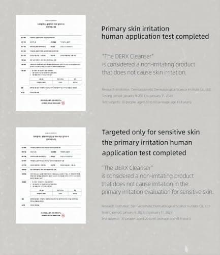 Oganacell DERX Revitalisierender Gesichtsreiniger mit Peptiden & Walnuss-Mikroperlen – Sanftes Peeling-Gel-to-Foam für alle Hauttypen, Klinisch entwickelt in Korea (120 ml/4,05 fl.oz.)