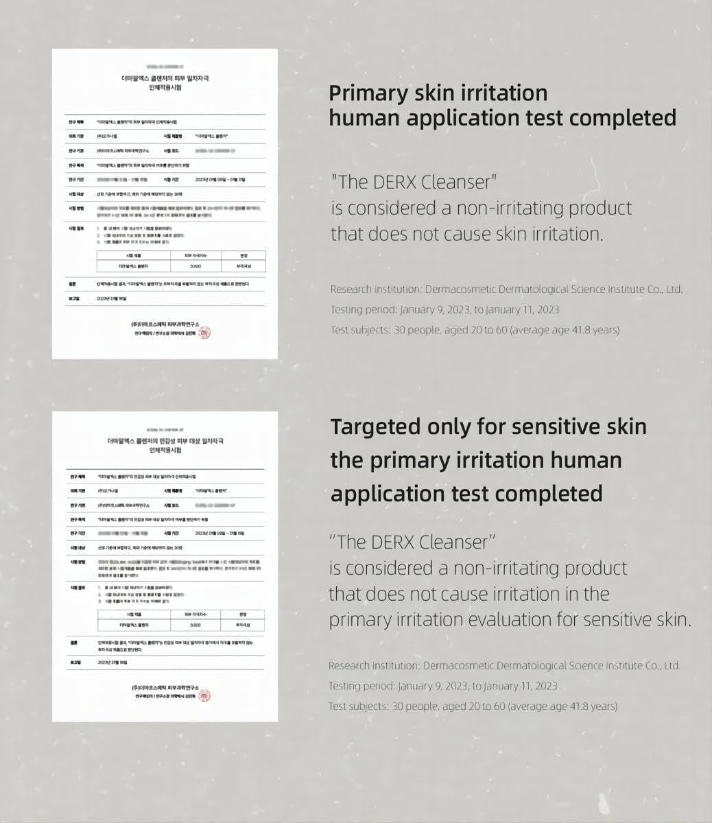 Oganacell DERX Revitalisierender Gesichtsreiniger mit Peptiden & Walnuss-Mikroperlen – Sanftes Peeling-Gel-to-Foam für alle Hauttypen, Klinisch entwickelt in Korea (120 ml/4,05 fl.oz.)
