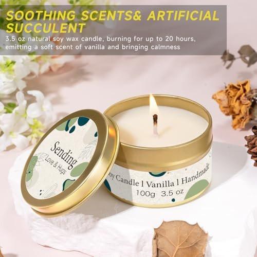 Self Care Geschenke für Frauen – Gute Besserung, Geburtstagsgeschenke, Care-Paket, Umarmungskorb, Geschenk nach Operation, inspirierendes Geschenk für neue Mütter und beste Freundinnen
