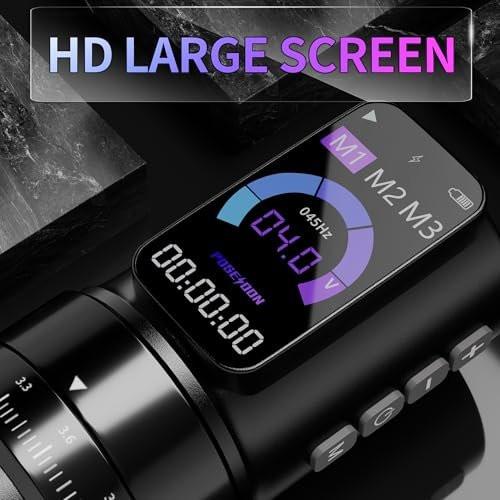 Poseidon Tattoo Gun Kit 7-Stufen-Hublänge Tätowiermaschine Set mit 2x 2300mAh Akku, 20 Tattoo Cartridge Nadeln, 11 Tattoo Farben – Komplettes Tattoo-Pen-Set für Anfänger und Künstler