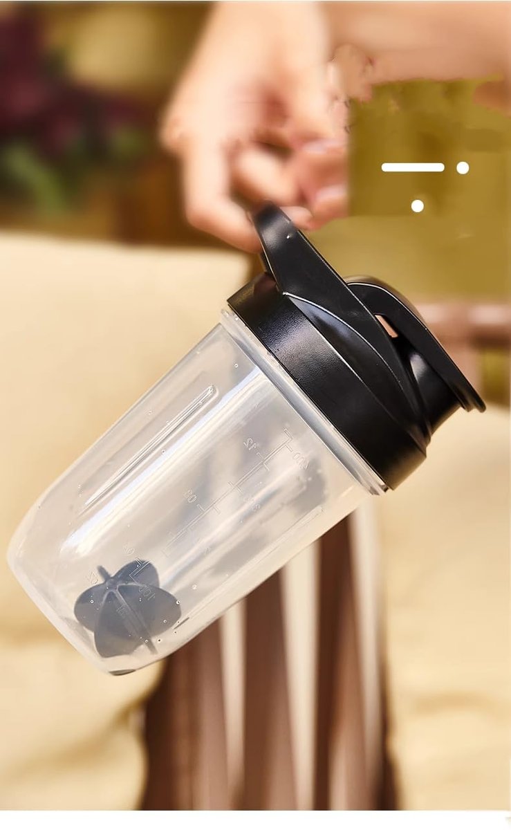 CHNLML Protein Shaker Flasche 400 ml/16 oz mit Shaker-Kugel für Proteinshake, auslaufsicher, BPA-frei, für Fitnessstudio, Training, Saftmixer (Pink/Klar, 16 oz - 400 ml - 1 Flasche)