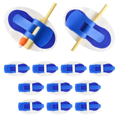 BeHerk Foley-Katheter-Fixierpflaster, selbstklebender Katheterhalter für Urinbeutel, PEG-/Ernährungssondenhalter, 10er-Pack