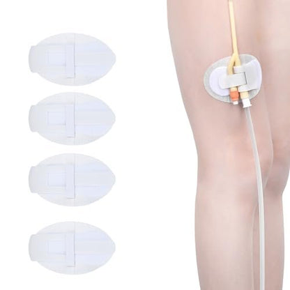 BeHerk Foley-Katheter-Befestigungsvorrichtung, selbstklebender Katheterhalter für Beinbeutel, PEG-/Ernährungssonde-Halter, 10 Stück