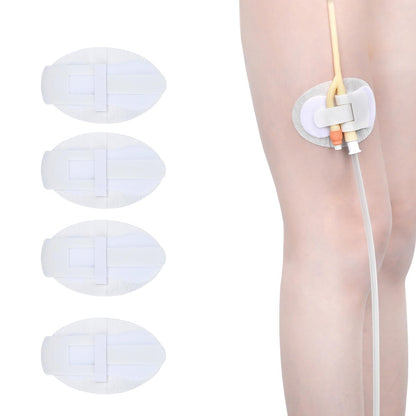BeHerk Foley-Katheter-Befestigungsvorrichtung, selbstklebender Katheterhalter für Beinbeutel, PEG-/Ernährungssonde-Halter, 10 Stück