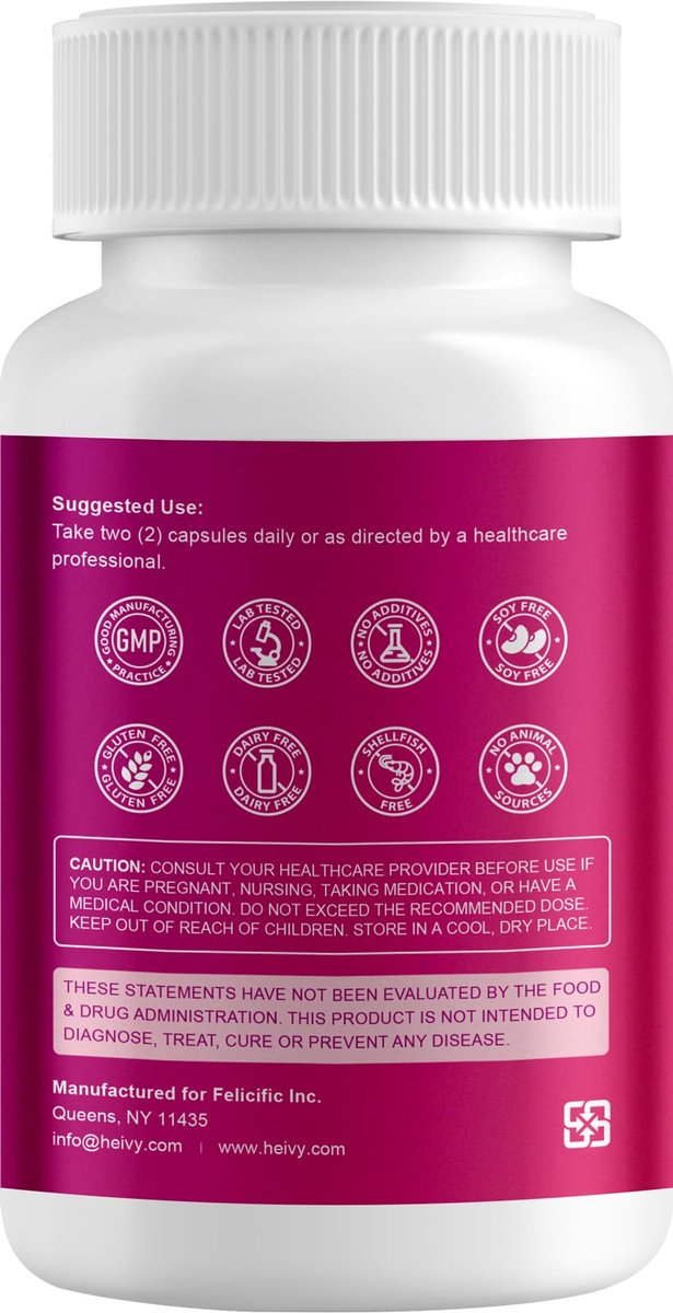 Heivy Kaliumpräparat 1020 mg, Kaliumbicarbonat, unterstützt Elektrolytgleichgewicht, Muskelfunktion & Herzgesundheit, hergestellt in USA, glutenfrei, nicht-GVO, 120 vegane Kapseln