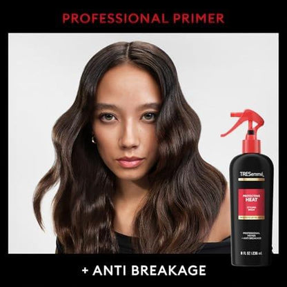 TRESemmé Keratin Smooth Blowout Haarstyling Set – Mousse + Finishing Spray & Hitzeschutzspray, Frizz-Kontrolle