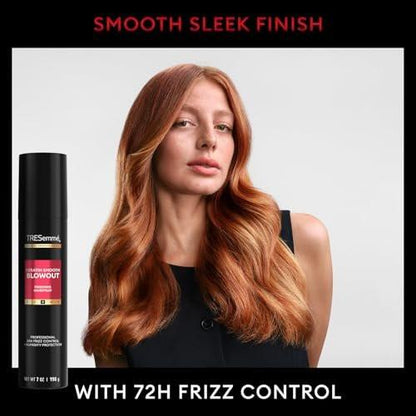 TRESemmé Keratin Smooth Blowout Haarstyling Set – Mousse + Finishing Spray & Hitzeschutzspray, Frizz-Kontrolle