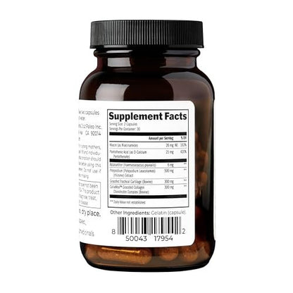 Santa Cruz Paleo Haut- & Augen-Kapseln, Tägliche Formel für Hautbild & Augenpflege, Saubere Inhaltsstoffe, Glutenfrei, Keto & Paleo Freundlich, 60 Kapseln