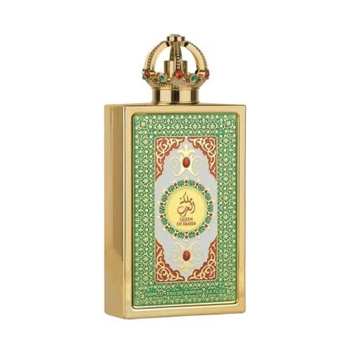 Lattafa Pride Queen of Arabia Eau de Parfum – Blumig, holzig, süß, Amber – langanhaltender Damenduft, 100 ml