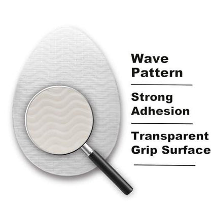 Hockydis Clear Non Slip Schuhpads für Absätze – Rutschfeste Griffeinlagen für Pumps, Stilettos & elegante Schuhe, unsichtbare Traktionsaufkleber für spitze Sohlen