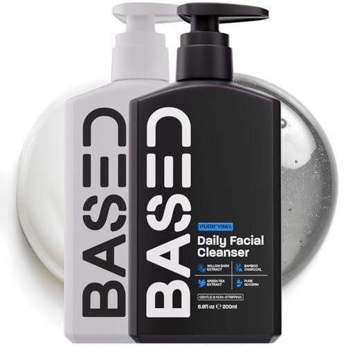 BASED Daily Skincare Duo – Reinigungsgel + Feuchtigkeitscreme für alle Hauttypen | Hormonsicher ohne endokrine Disruptoren