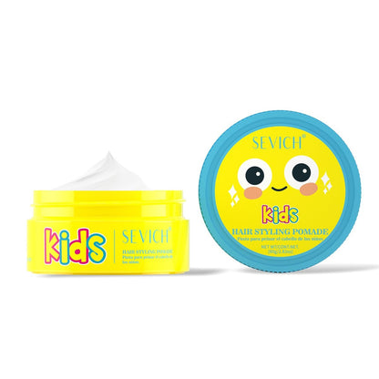 SEVICH Kinder Haarstyling Pomade – Sanftes Styling Clay für empfindliche Kopfhaut, wasserlöslich & langanhaltender Halt, bändigt widerspenstiges Haar, pflanzliche Inhaltsstoffe für Jungen und Mädchen, 80g