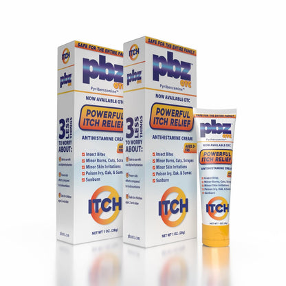 PBZ Antihistamin-Creme mit 1% Tripelennamin – Juckreizstillend, kindersicher, 2er-Pack (2 x 28 g)