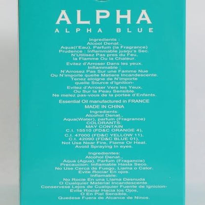 Alpha Blue Damenparfüm Eau de Parfum Blumig Fruchtig Frischer Duft Leicht 100ml 3,4 fl oz