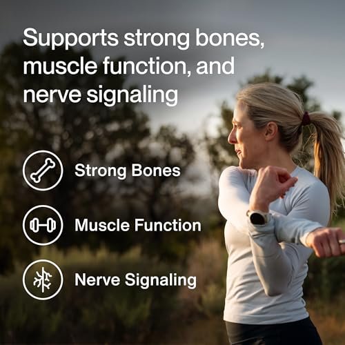 Momentous Calcium mit DimaCal Supplement - 250 mg Kapseln für grundlegende & Knochengesundheit - NSF zertifiziert für den Sport - glutenfrei - 60 Portionen