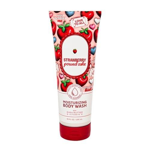 Bath and Body Strawberry Pound Cake Feuchtigkeitsspendendes Duschgel - 283 ml