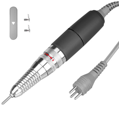 Nail Drill Handstück für UP200 Maschine, Kompatibel mit KUPA KP55, KP60, KP5000, HoMove 35000 U/min Professioneller elektrischer Nagelfeilen-Ersatz, 3 Pins, Leise und Komfortabel (Nur Handstück)
