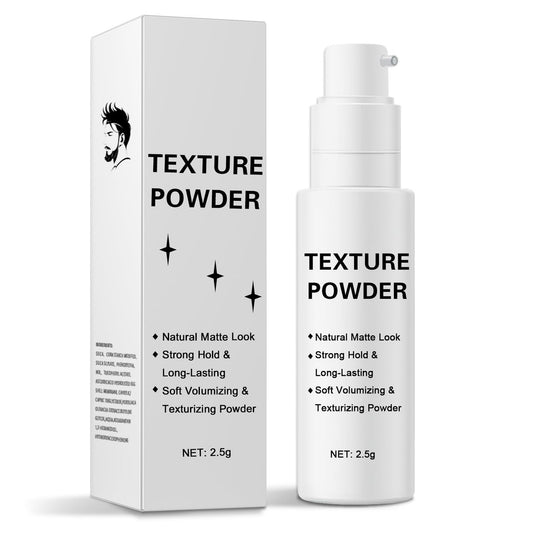LZXLUKGIR Haarstyling-Puder für Männer & Frauen – Leichtes & Volumenverleihendes Texturpuder-Spray mit mattem Finish für kurzes bis mittellanges Haar