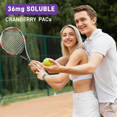 Kedicy Cranberry Kapseln für Frauen – 36 mg lösliche PACs aus ganzen New England Cranberries – Unterstützung der Harnwegsgesundheit & UTI-Abwehr – 60 Kapseln
